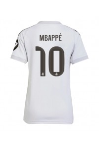 Fotbalové Dres Real Madrid Kylian Mbappe #10 Dámské Domácí Oblečení 2025-26 Krátký Rukáv